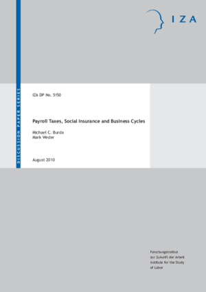 Payroll Taxes, Social Insurance and Business Cycles