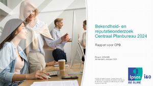 Reputatieonderzoek CPB 2024 (Ipsos)