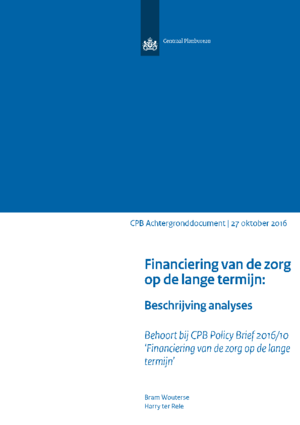 Financiering van de zorg op de lange termijn: beschrijving analyses