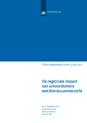 De regionale impact van universiteiten; een literatuuroverzicht