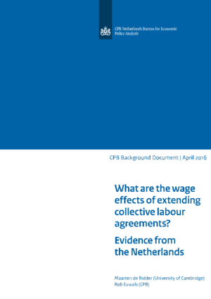 What are the wage effects of extending collective labour agreements?  Evidence from the Netherlands