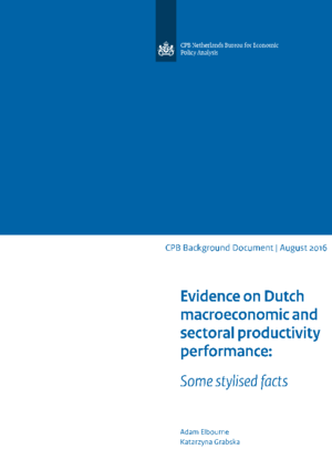Evidence on Dutch macroeconomic and sectoral productivity performance: Some stylised facts