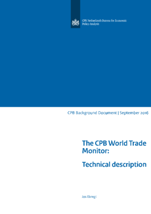 De CPB Wereldhandelsmonitor: technische beschrijving (update)