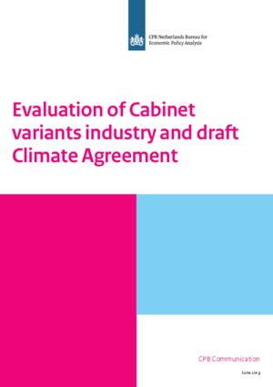 Evaluation of Cabinet variants industry and draft Climate Agreement
