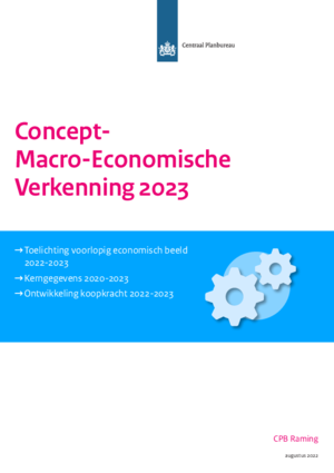 Toelichting Concept Macro Economische Verkenning 2023