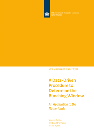 A Data-Driven Procedure to Determine the Bunching Window - An Application to the Netherlands