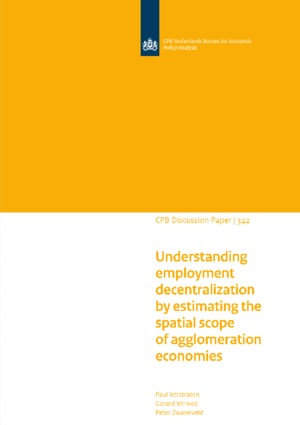 Understanding employment decentralization by estimating the spatial scope of agglomeration economies