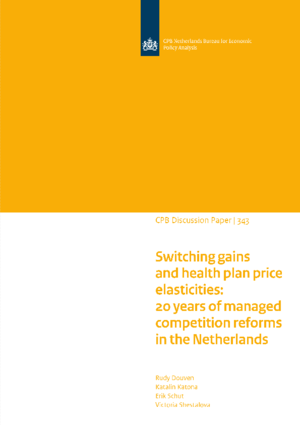 Switching gains and health plan price elasticities: 20 years of managed competition reforms in the Netherlands