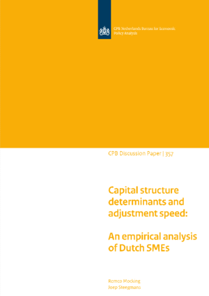 Capital structure determinants and adjustment speed: An empirical analysis of Dutch SMEs