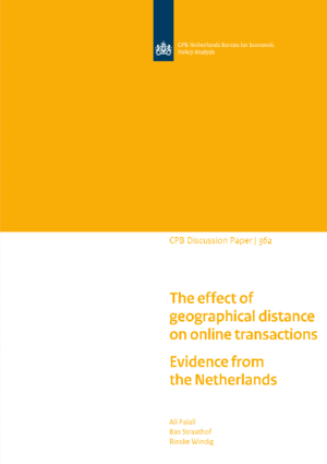 The effect of geographical distance on online transactions: Evidence from the Netherlands
