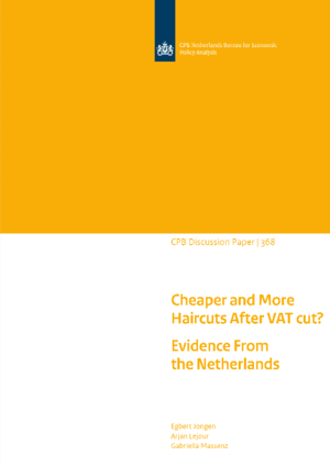 Cheaper and More Haircuts After VAT Cut? Evidence From the Netherlands