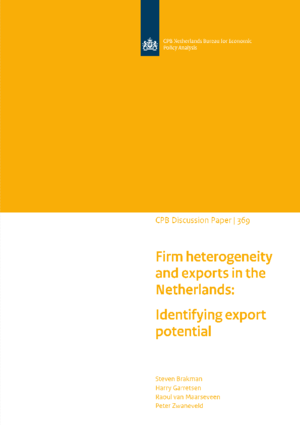 Firm heterogeneity and exports in the Netherlands: Identifying export potential