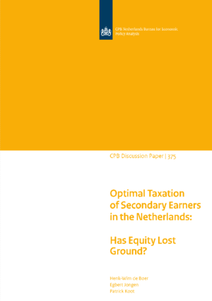 Optimal Taxation of Secondary Earners in the Netherlands: Has Equity Lost Ground?