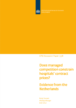Does managed competition constrain hospitals’ contract prices? Evidence from the Netherlands