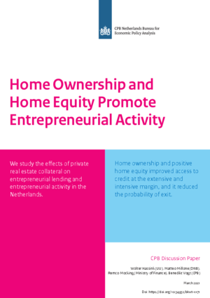 Home Ownership and Home Equity Promote Entrepreneurial Activity