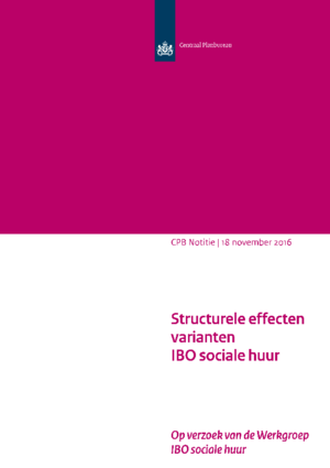 Structurele effecten varianten IBO sociale huur