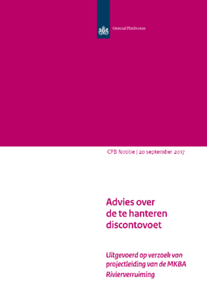 Advies over de te hanteren discontovoet voor de MKBA Rivierverruiming 