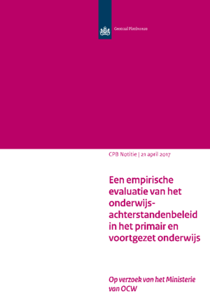 Een empirische evaluatie van het onderwijsachterstandenbeleid in het primair en voortgezet onderwijs