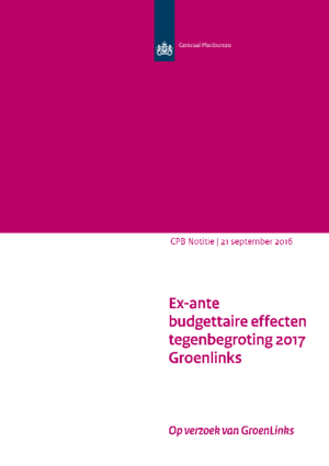 Tegenbegroting 2017 van GroenLinks
