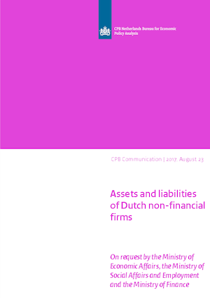 Assets and liabilities of Dutch non-financial firms