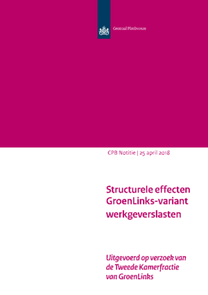 Structurele effecten GroenLinks-variant werkgeverslasten