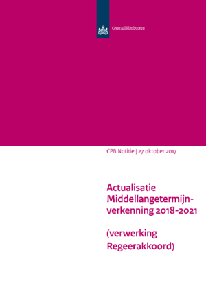 Actualisatie middellangetermijnverkenning 2018-2021 (verwerking Regeerakkoord)