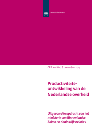 Productiviteitsontwikkeling van de Nederlandse overheid
