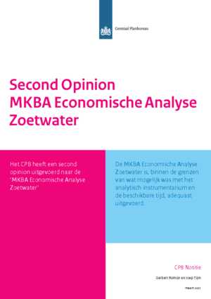 Second Opinion MKBA Economische Analyse Zoetwater