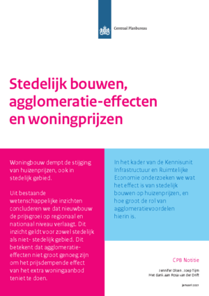 Stedelijk bouwen, agglomeratie-effecten en woningprijzen