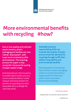 More environmental benefits with recycling #how?