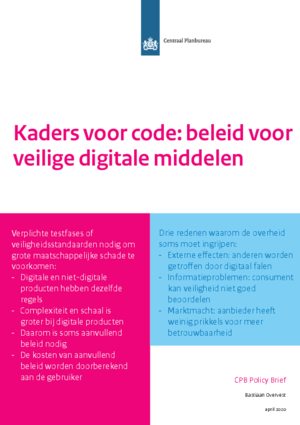 Kaders voor code: beleid voor veilige digitale middelen