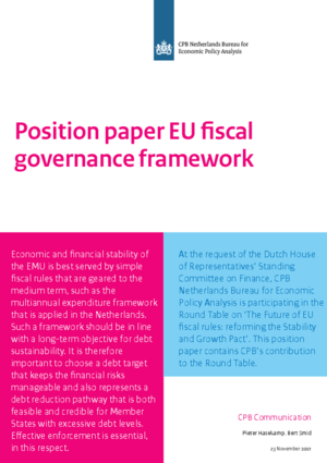 Position paper EU fiscal governance framework