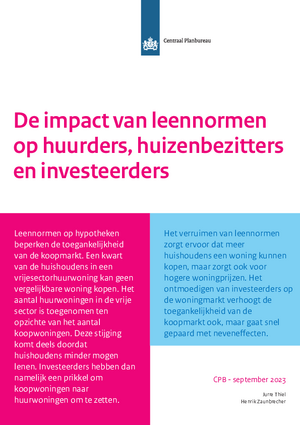 De impact van leennormen op huurders, huizenbezitters en investeerders