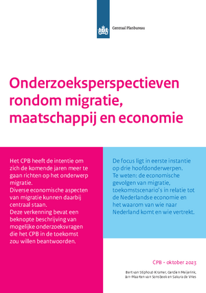 Onderzoeksperspectieven rondom migratie, maatschappij en economie