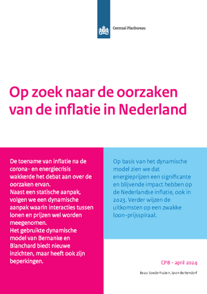 Op zoek naar de oorzaken van de inflatie in Nederland