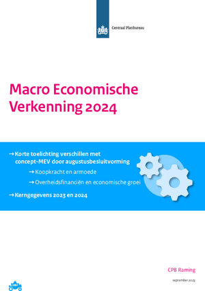  Macro Economische Verkenning 2024