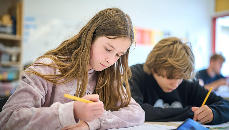 Kinderen in de klas