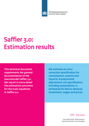 Saffier 3.0: schattingsresultaten 