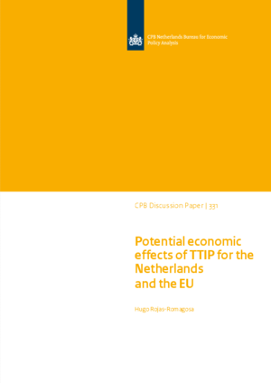 Potential economic effects of TTIP for the Netherlands