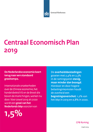 CEP 2019 (mrt 2019), raming voor 2019 en 2020