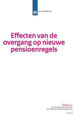 Effecten van de overgang op nieuwe pensioenregels