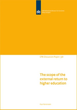 The scope of the external return to higher education