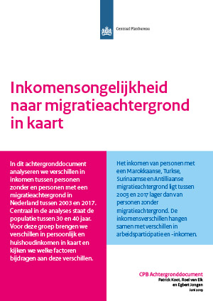 Income differences across migrant groups