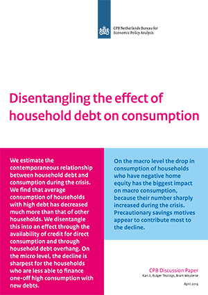 Disentangling the effect of household debt on consumption