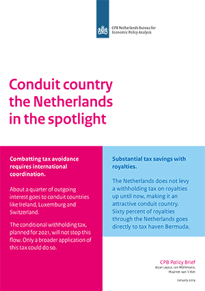 Conduit country the Netherlands in the spotlight