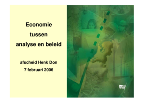 Presentatie 'Afscheid Henk Don'