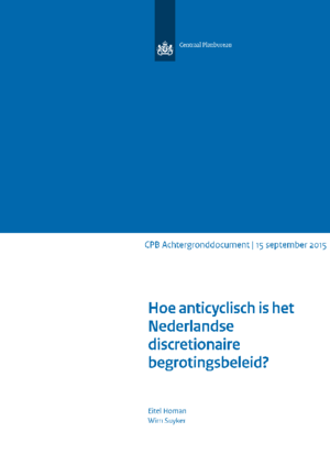 Hoe anticyclisch is het Nederlandse discretionaire begrotingsbeleid? 