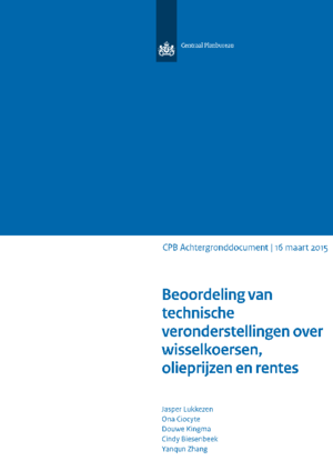 Beoordeling van technische veronderstellingen over wisselkoersen, olieprijzen en rentes (CEP 2015)