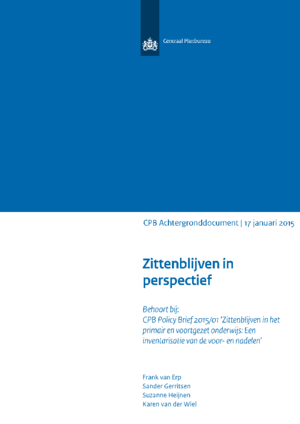 Zittenblijven in perspectief