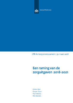 Een raming van de zorguitgaven 2018-2021